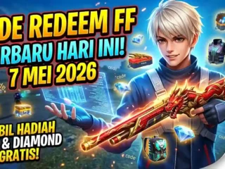 Buruan Klaim! Kode Redeem FF Terbaru 7 Mei 2026: Banjir Skin & Diamond Gratis