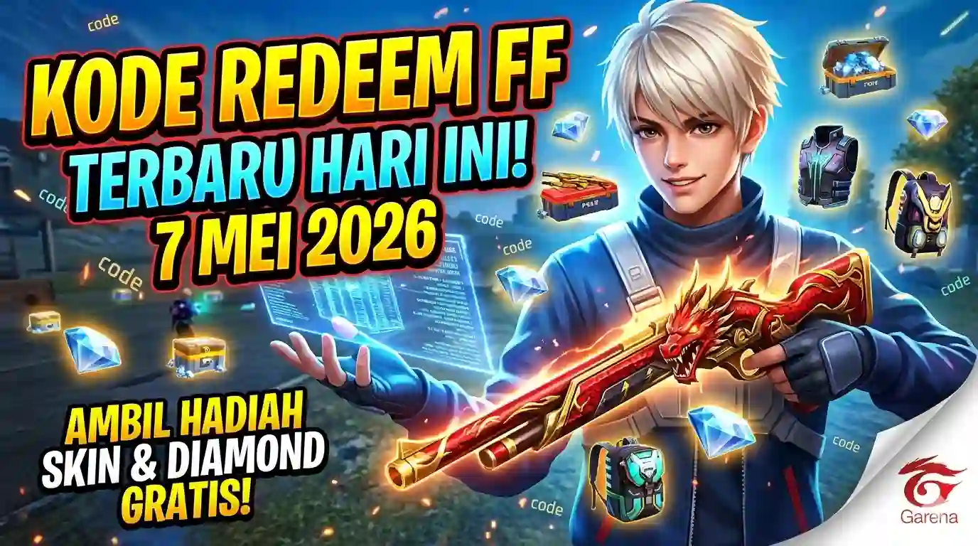Kode Redeem FF Terbaru 7 Mei 2026