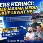 SIMPERS Diskominfo Kerinci: Urus Kerjasama Media Kini Cukup Lewat HP