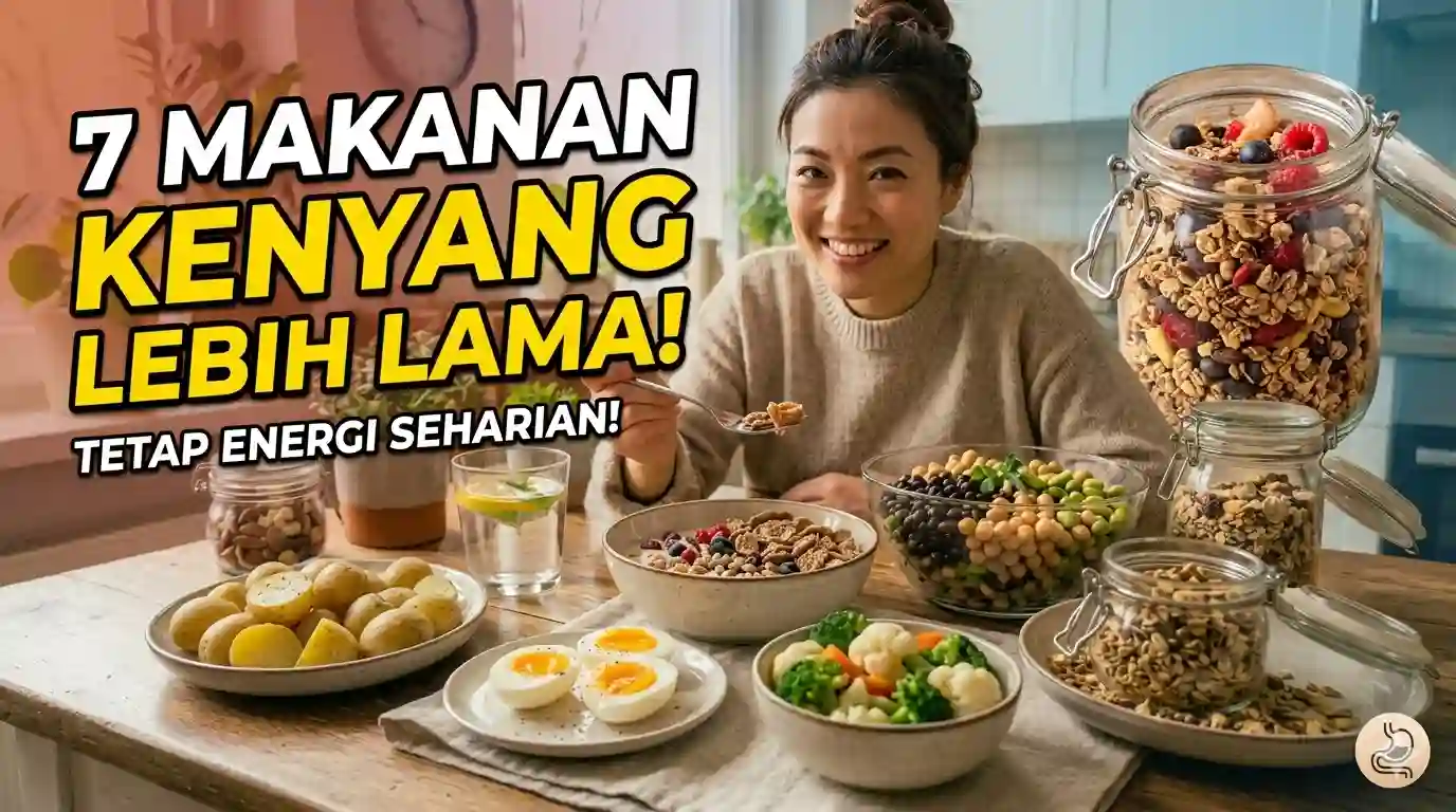 7 Makanan Bergizi yang Bikin Kenyang Lebih Lama & Berenergi