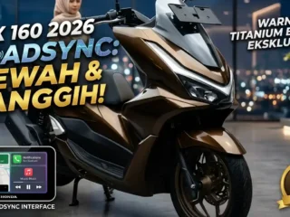 Honda PCX 160 RoadSync 2026: Skutik Mewah dengan Teknologi Canggih