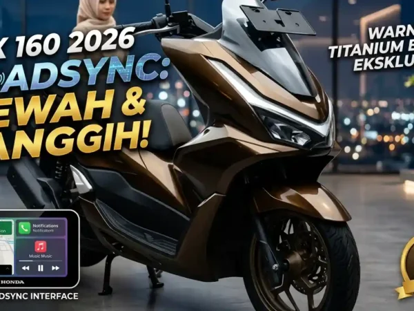 Honda PCX 160 RoadSync 2026: Skutik Mewah dengan Teknologi Canggih