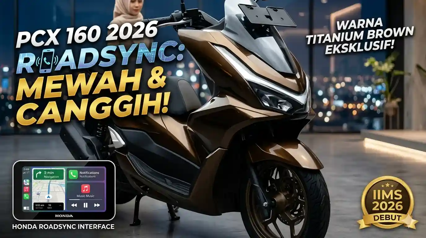 Honda PCX 160 RoadSync 2026