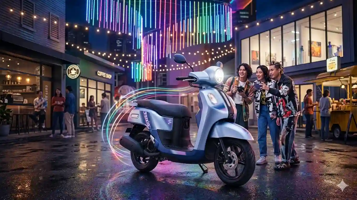 Yamaha Fazzio Starry Night: Skutik Ikonik Andalan Anak Skena