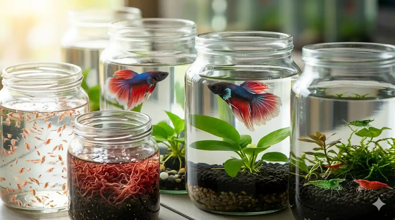 Ide Ternak Hewan Mini di Toples Bekas