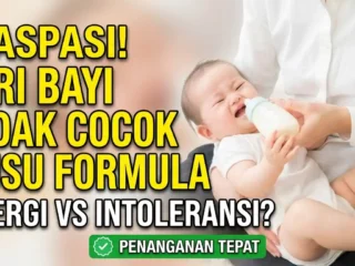Ini Ciri-ciri Bayi Tidak Cocok Susu Formula dan Cara Mengatasinya