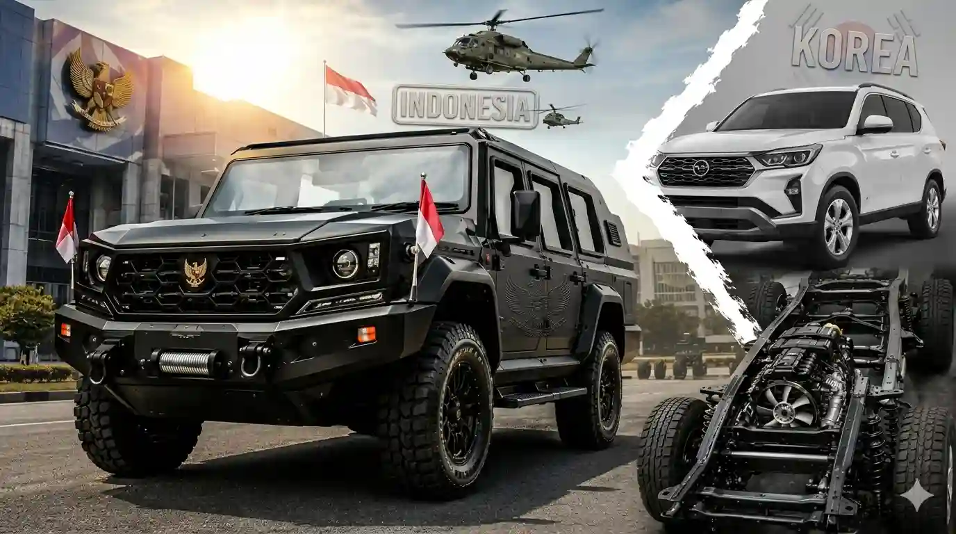 Fakta Maung MV3 Pindad: Mobil Nasional atau Buatan Korea?