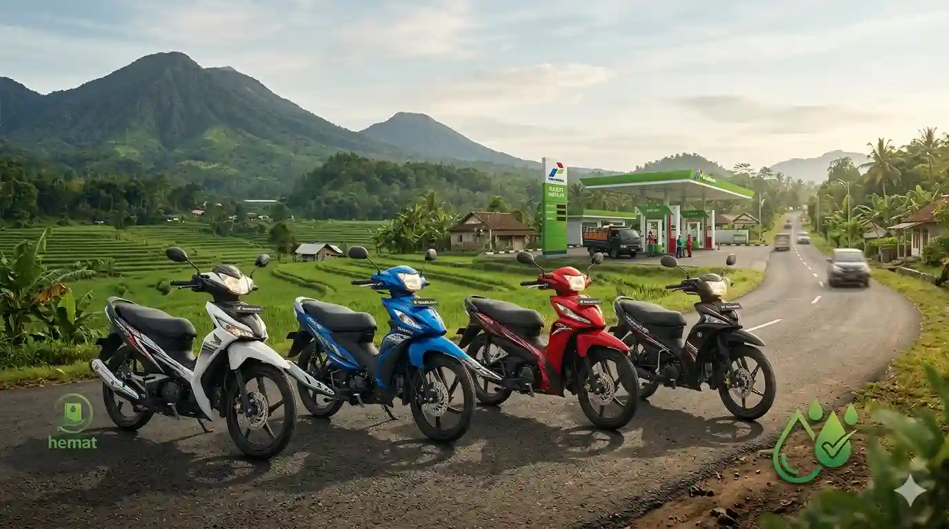 Motor Gigi Paling Irit BBM Mesin Bandel