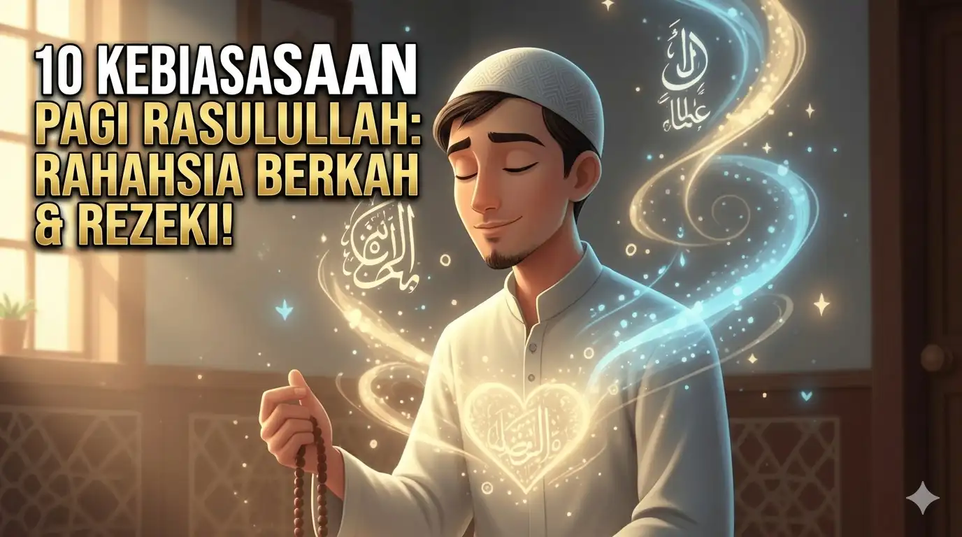 10 Kebiasaan Rasulullah di Pagi Hari agar Hidup Berkah & Berlimpah Rezeki