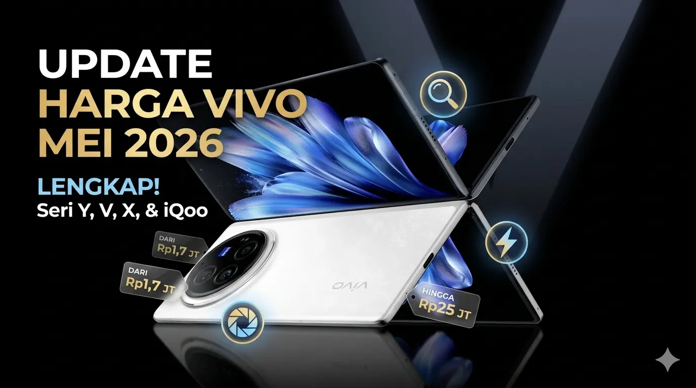 Update Harga HP vivo & iQoo Mei 2026: Dari Rp1 Jutaan Hingga Flagship Mewah