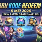 Ambil Sekarang, Ini Kode Redeem ML 5 Mei 2026: Ada Skin dan Hadiah Gratis Hari Ini