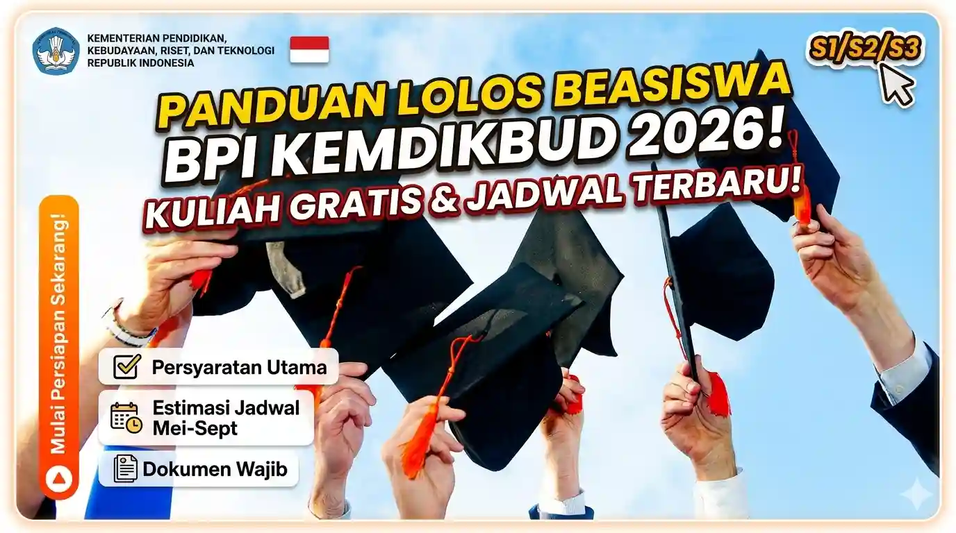 Siap-Siap! Panduan Lengkap Lolos Beasiswa BPI Kemdikbud 2026