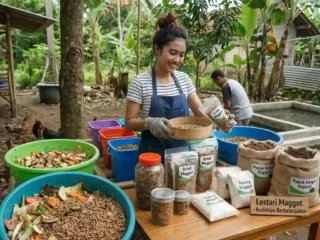 Cuan dari Sampah: Cara Mudah Budidaya Maggot Rumahan