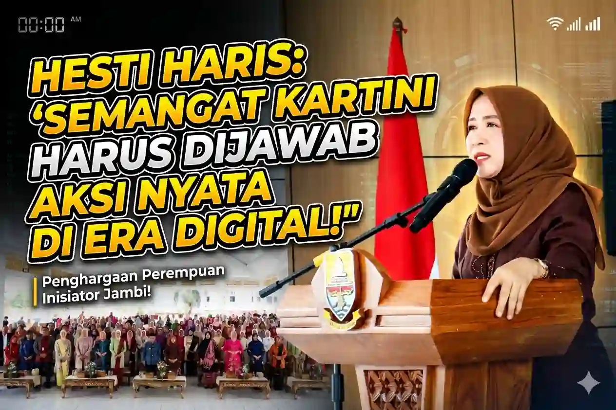 Hesti Haris: Perempuan Jambi Harus Jadi Solusi di Era Digital