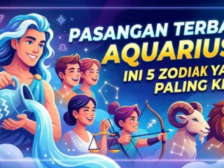 Siapa Pasangan Terbaik Aquarius? Ini 5 Zodiak yang Paling "Klik"