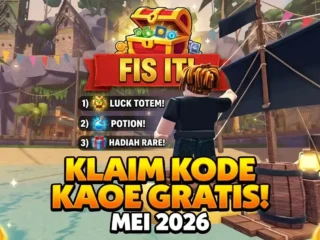 Kode Redeem Fish It! Roblox Mei 2026: Klaim Hadiah Gratis Sekarang