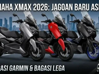 Jagoan Baru Aspal! Yamaha XMAX Connected 2026 Bawa Navigasi Garmin & Bagasi Lega