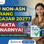 Guru Non-ASN Dilarang Mengajar Tahun 2027, Benarka? Ini Kata Mendikdasmen