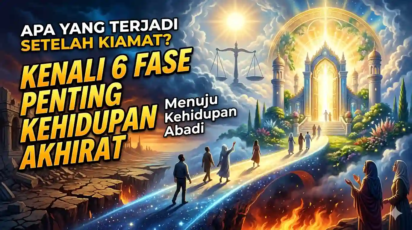 Apa yang Terjadi Setelah Kiamat? Kenali 6 Fase Penting Kehidupan Akhirat