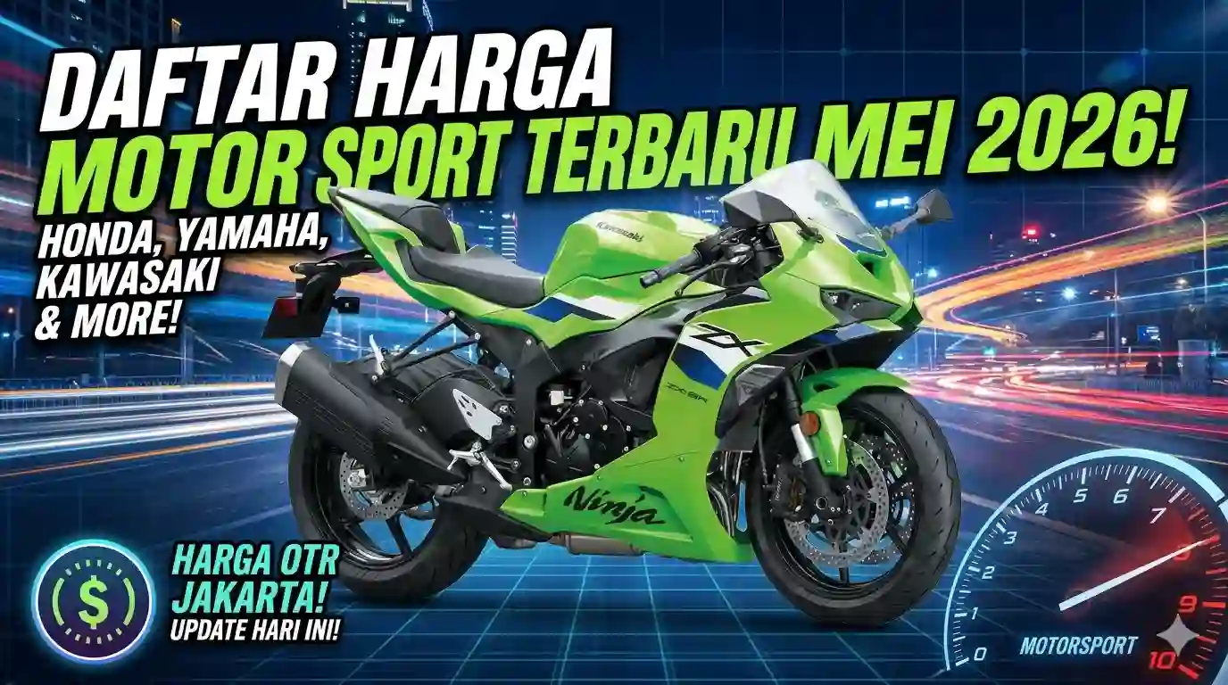 Daftar Harga Motor Sport Terbaru Mei 2026: Honda, Yamaha hingga Kawasaki