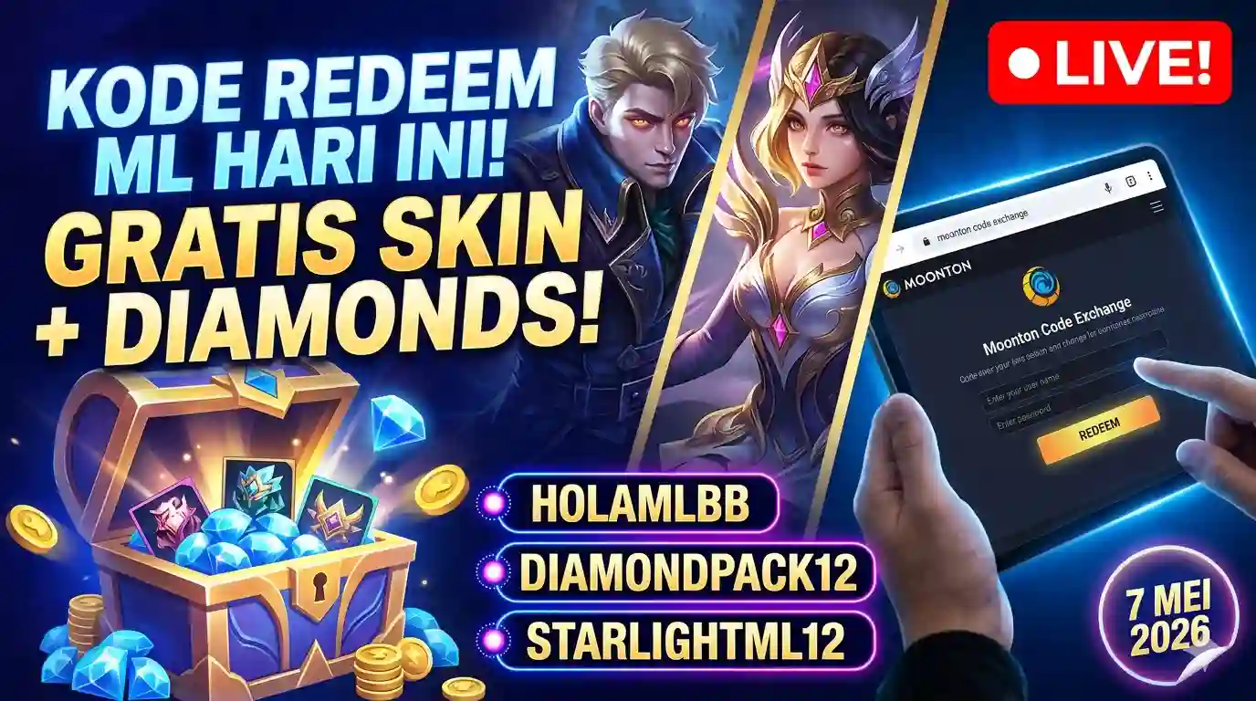 Kode Redeem ML Terbaru 8 Mei 2026