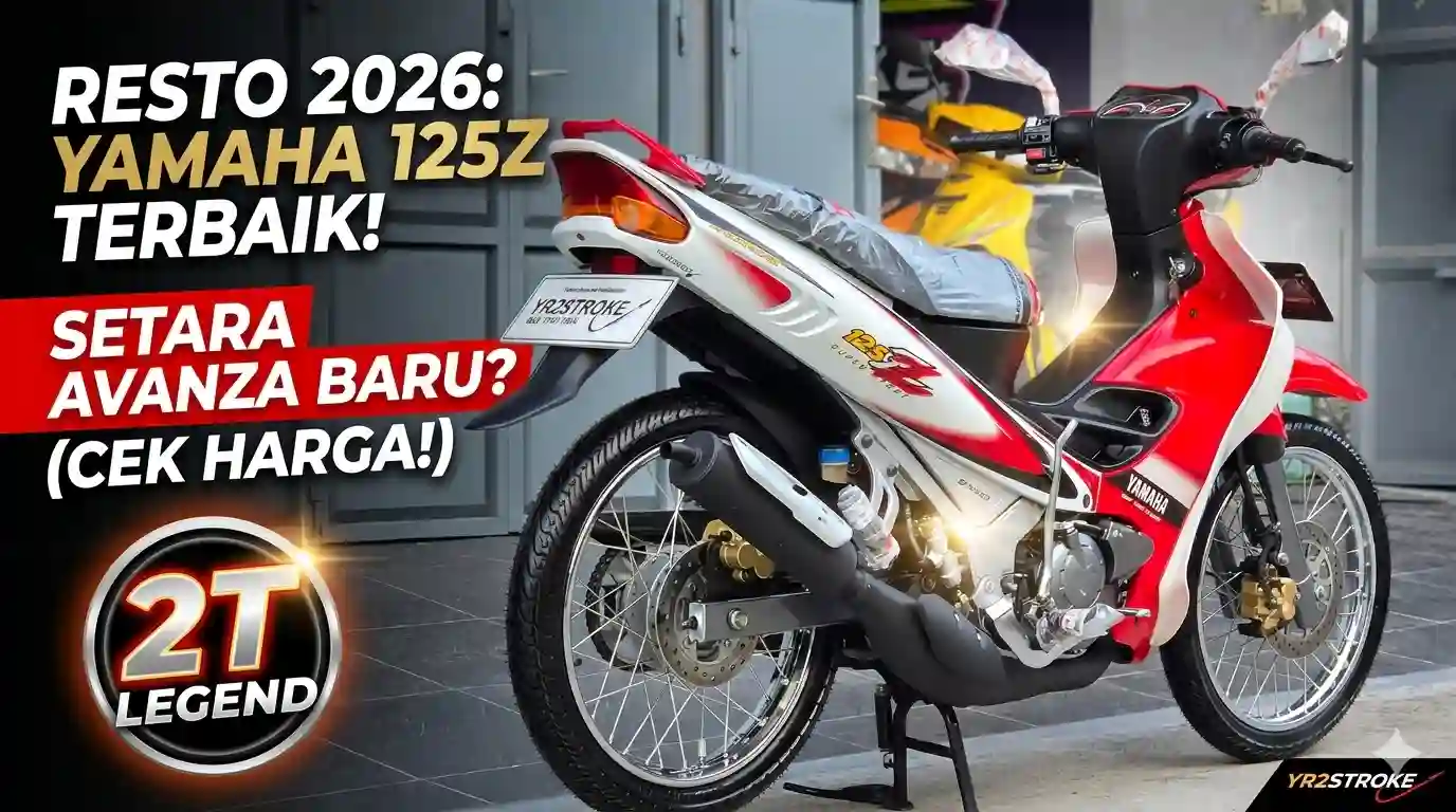 Yamaha 125Z Restorasi Ini Tembus Rp270 Juta