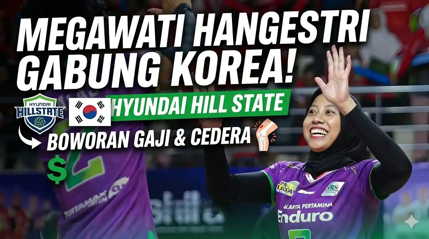 Mundur dari Timnas, Megawati Hangestri Resmi Perkuat Hyundai Hillstate di Liga Korea