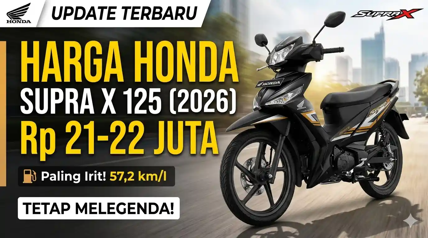 Masih Jadi Raja Jalanan, Ini Harga Honda Supra X 125 Terbaru 2026