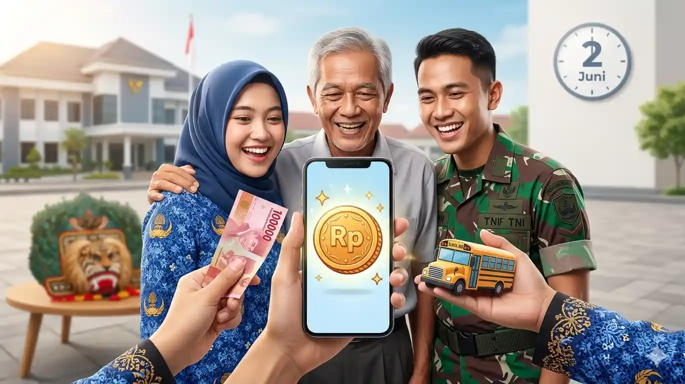 Gaji ke-13 Cair Mulai Juni 2026