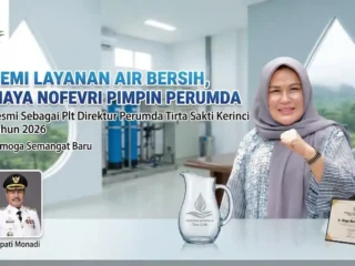 Maya Novefri Ditunjuk Bupati Jadi Plt. Direktur Perumda Tirta Sakti Kerinci