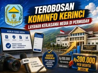 Diskominfo Kerinci Permudah Kemitraan Media, Anggaran Publikasi Naik Dua Kali Lipat