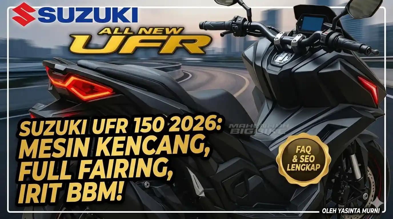 Suzuki UFR 150 2026: Motor Sport Kencang yang Irit BBM