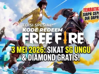 Sikat Sekarang! Kode Redeem FF 4 Mei 2026 Beri Skin Langka & Diamond Gratis
