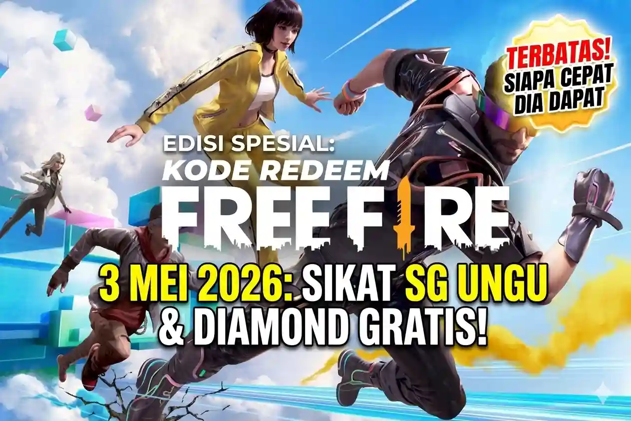 Kode Redeem FF 4 Mei 2026