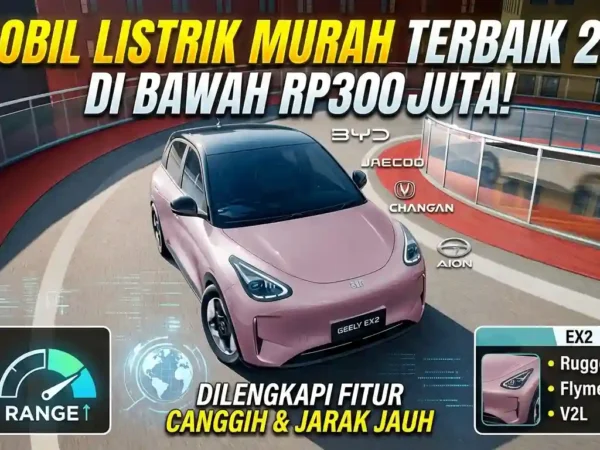 5 Mobil Listrik Murah Terbaik 2026: Canggih, Stylish, & Di Bawah Rp300 Juta