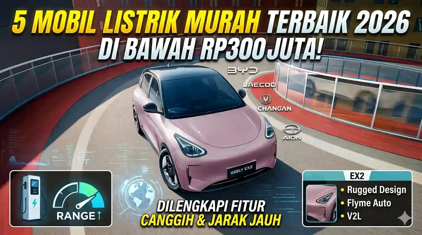 Mobil Listrik Murah Terbaik 2026