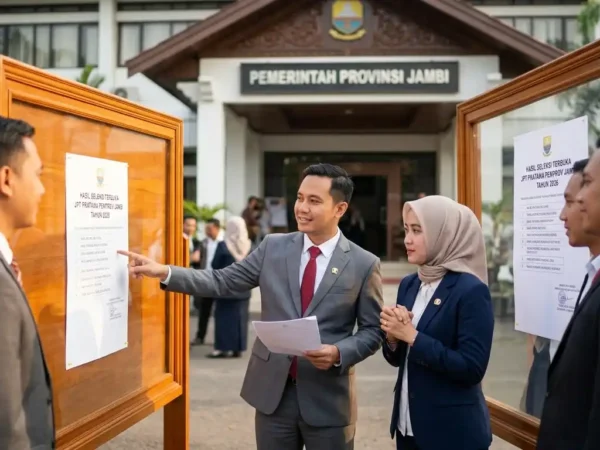 Ini Daftar Nama Peserta yang Lolos Seleksi JPT Pratama Pemprov Jambi 2026