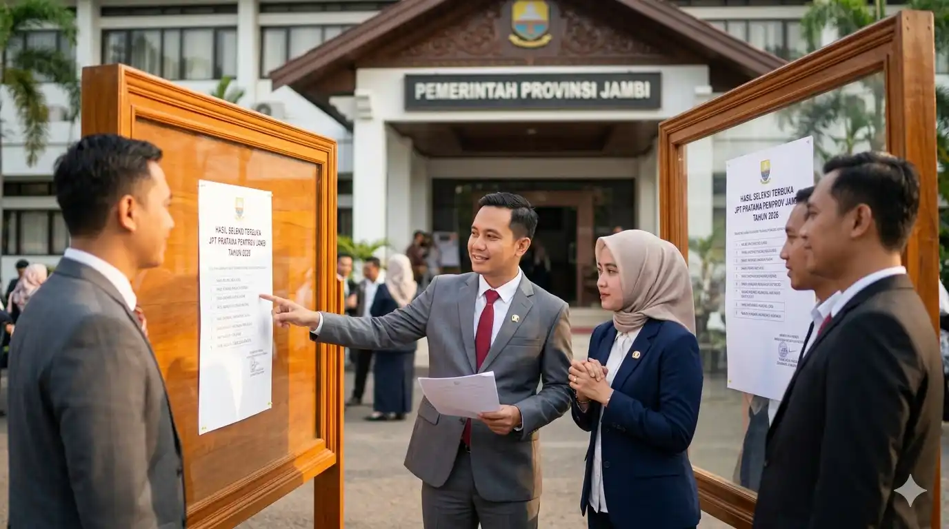 Ini Daftar Nama Peserta yang Lolos Seleksi JPT Pratama Pemprov Jambi 2026