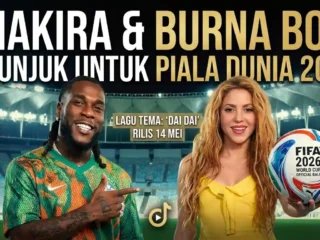 Shakira Rilis Lagu "Dai Dai" Bareng Burna Boy untuk Piala Dunia 2026