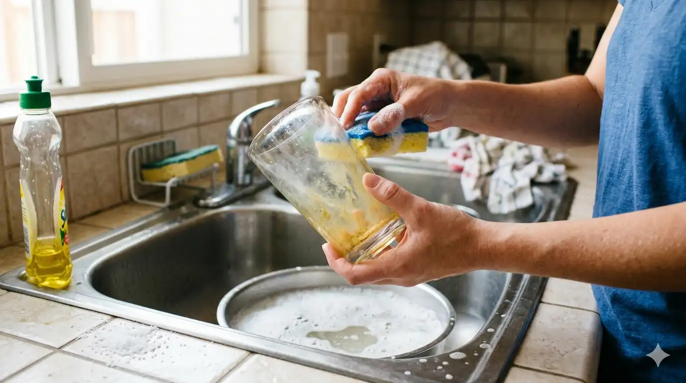 Cara Mudah Membersihkan Kerak Kuning Pada Gelas Kusam