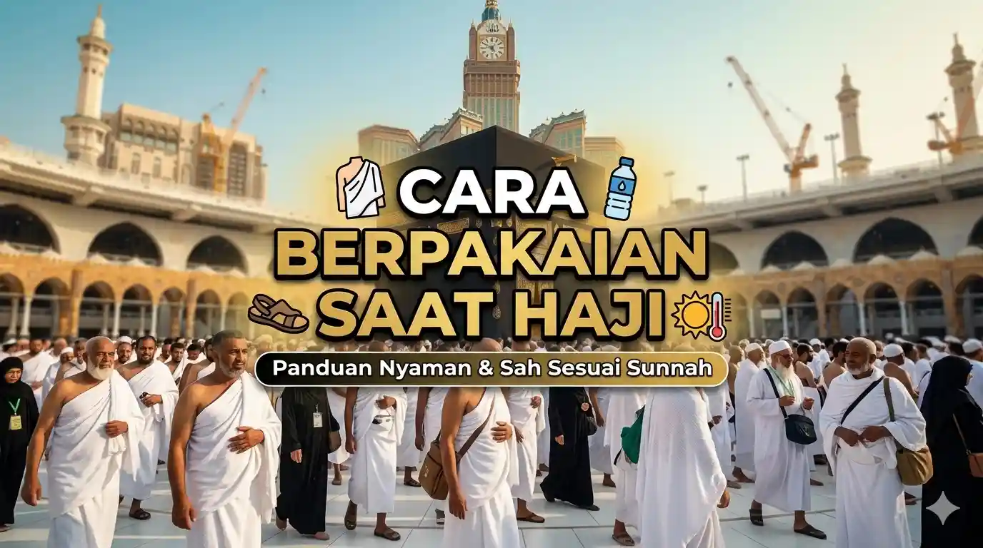 Panduan Memilih Pakaian Haji: Tetap Nyaman dan Sesuai Syariat di Tanah Suci
