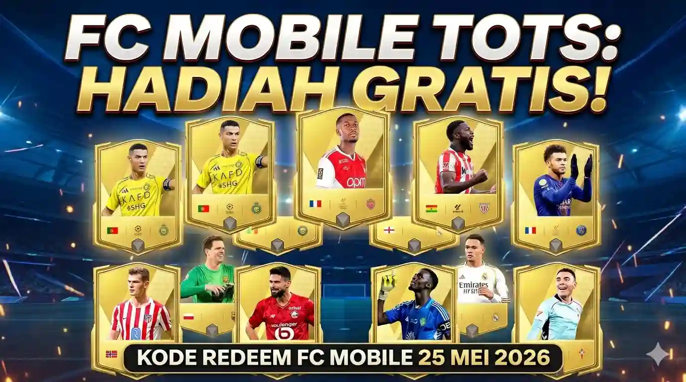 Kode Redeem FC Mobile Terbaru 25 Mei 2026 Sekarang