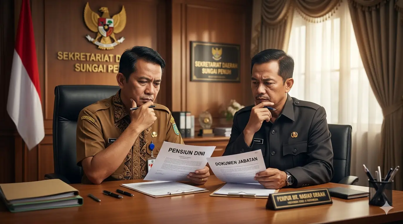 Dua Pejabat Strategis Sungai Penuh Ajukan Pensiun Dini, Ada Apa?