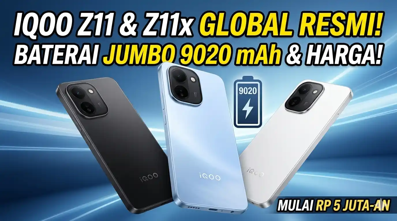 iQoo Z11 Resmi Meluncur: Baterai Raksasa, Tapi Performa Jadi Sorotan