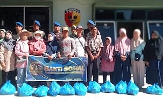 HUT POMAD ke-80: Subdenpom Kerinci Berbagi Sembako