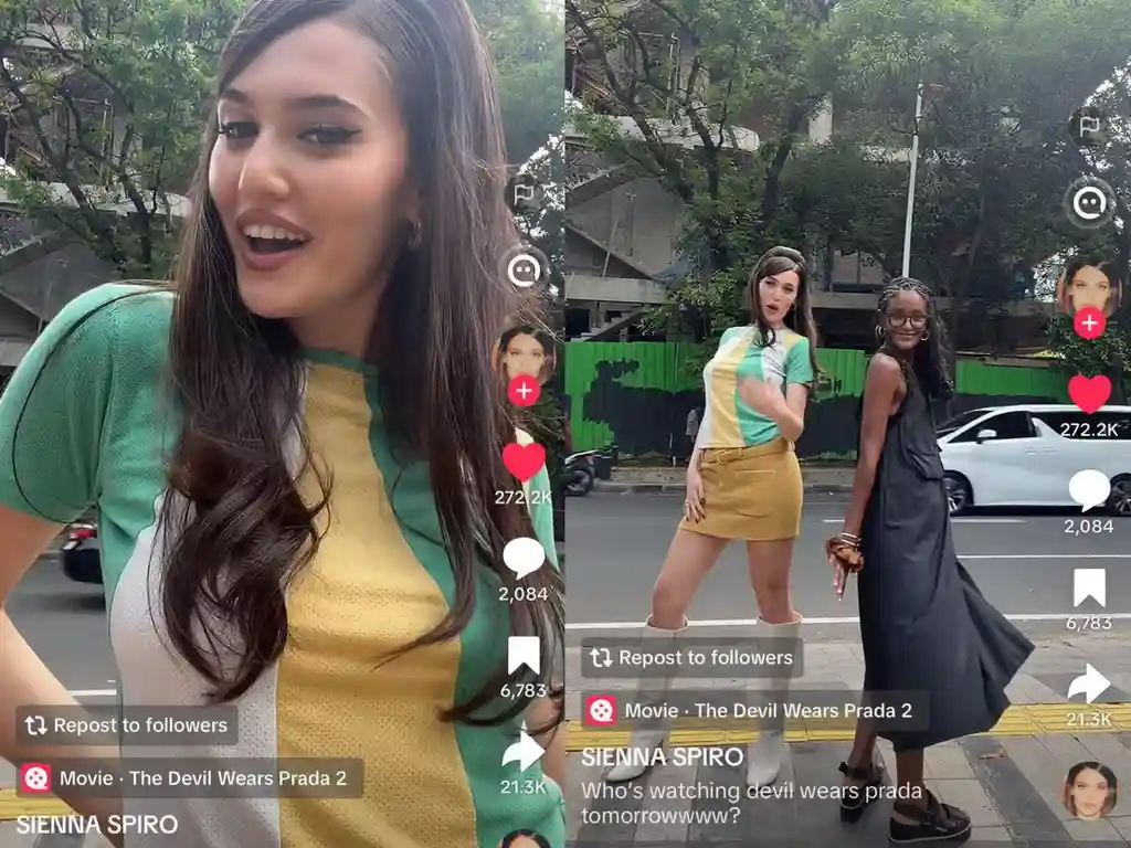 Sienna Spiro Guncang Jakarta: Dari Trotoar Blok M Hingga Panggung Megah TV