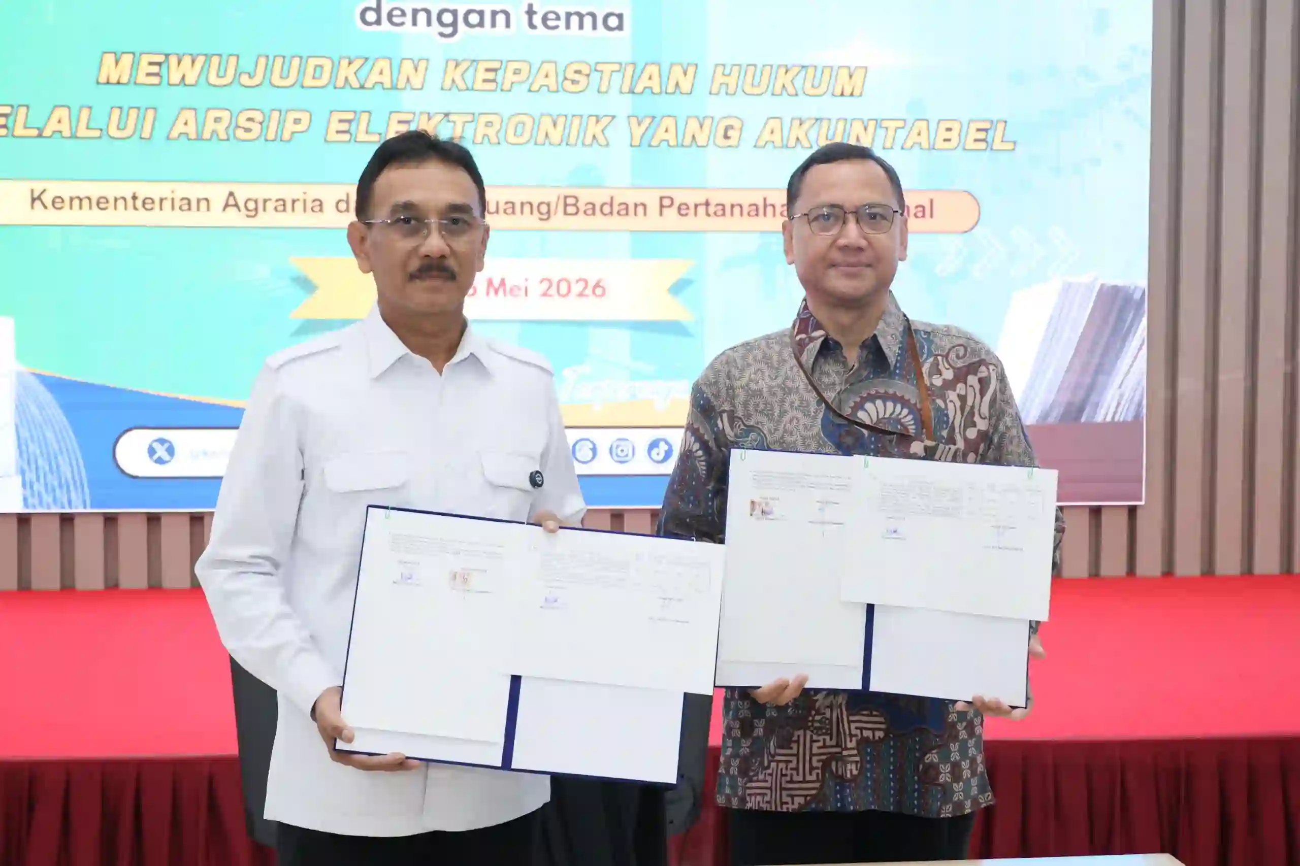Modern dan Aman: ATR/BPN Kini Fokus Kelola Arsip Pertanahan Digital