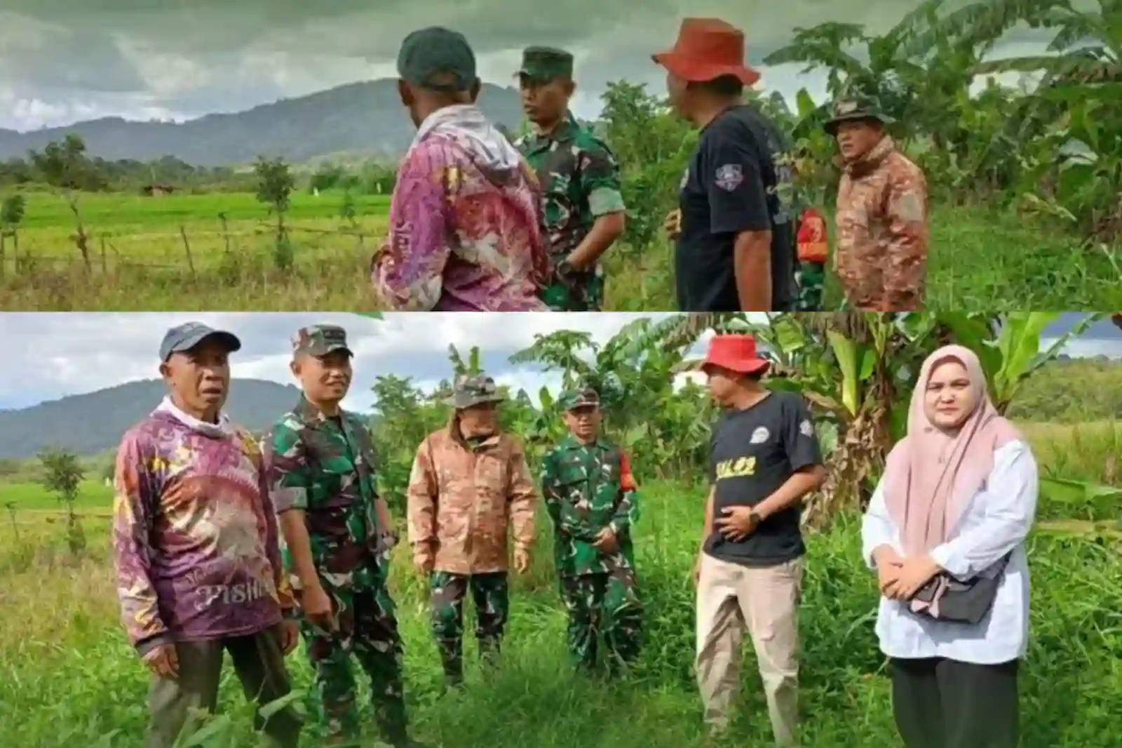 Dandim Kerinci Tinjau Cetak Sawah: Perkuat Pangan di 3 Desa