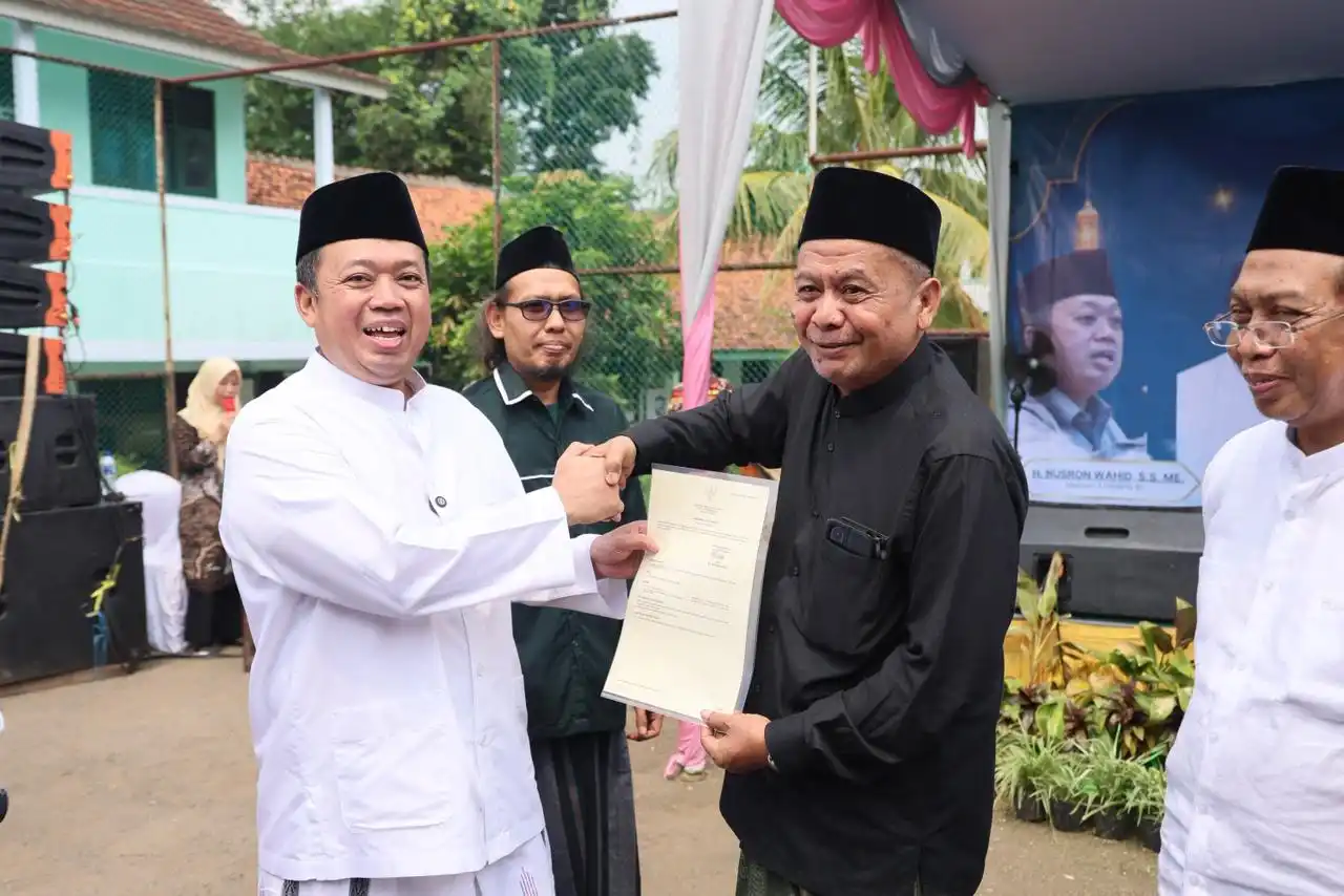 Menteri Nusron di Pandeglang: Jadi Pemimpin Itu Amanah, Jangan Persulit Rakyat