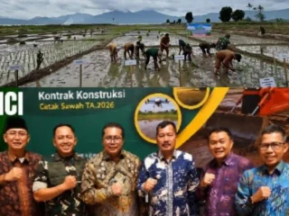 Cetak Sawah Baru di Kerinci Siap Dongkrak Ekonomi Warga